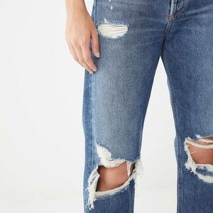 Agolde size 26 loose fit, 90s high rise blue lyst